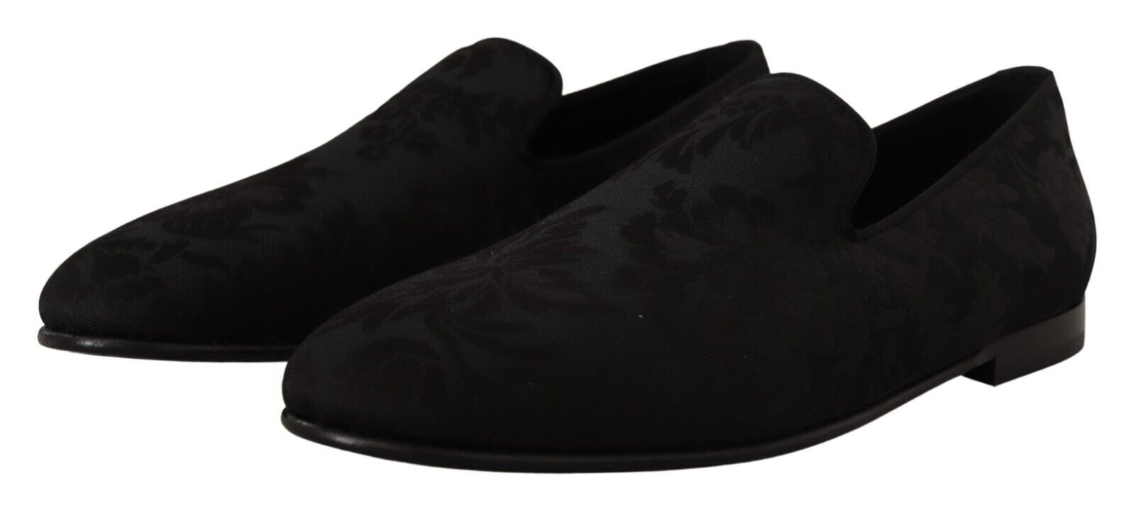 Dolce & Gabbana Elegant Jacquard Slide On Loafers Flats - Sandy Store ByNet