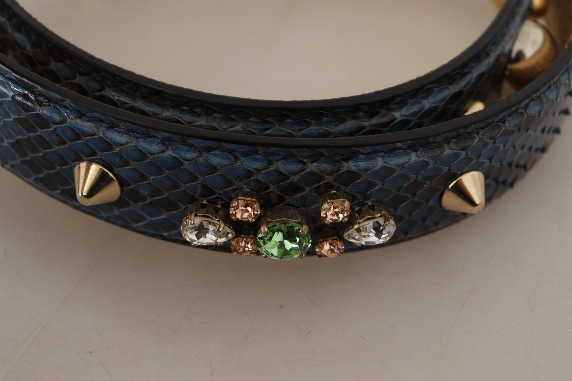 Dolce & Gabbana Elegant Leather Shoulder Bag Strap in Blue - Sandy Store ByNet