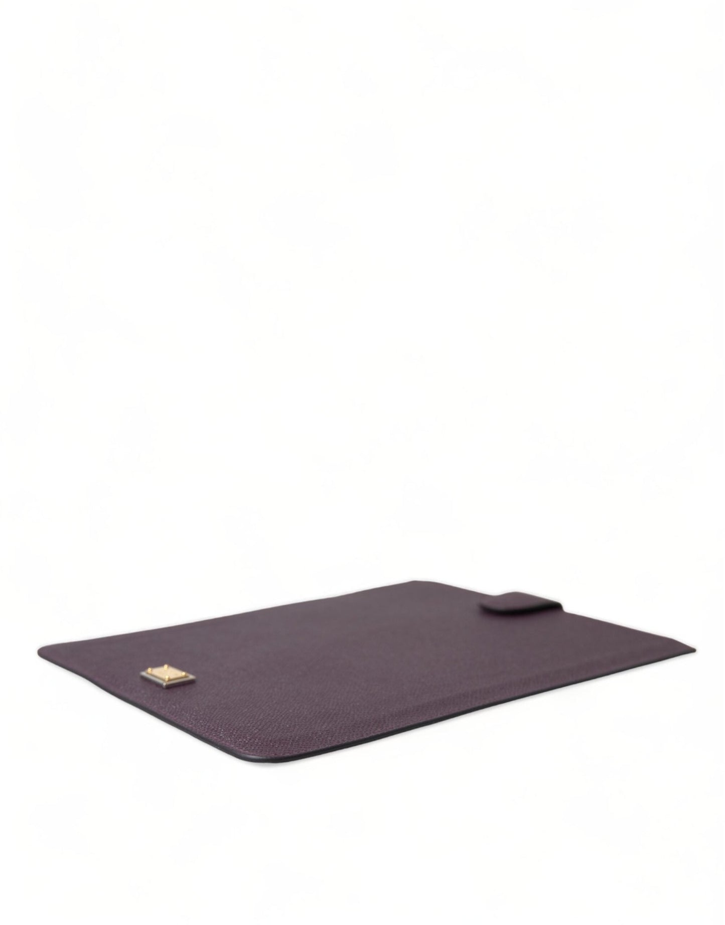 Dolce & Gabbana Elegant Leather Tablet Pouch in Rich Brown - Sandy Store ByNet