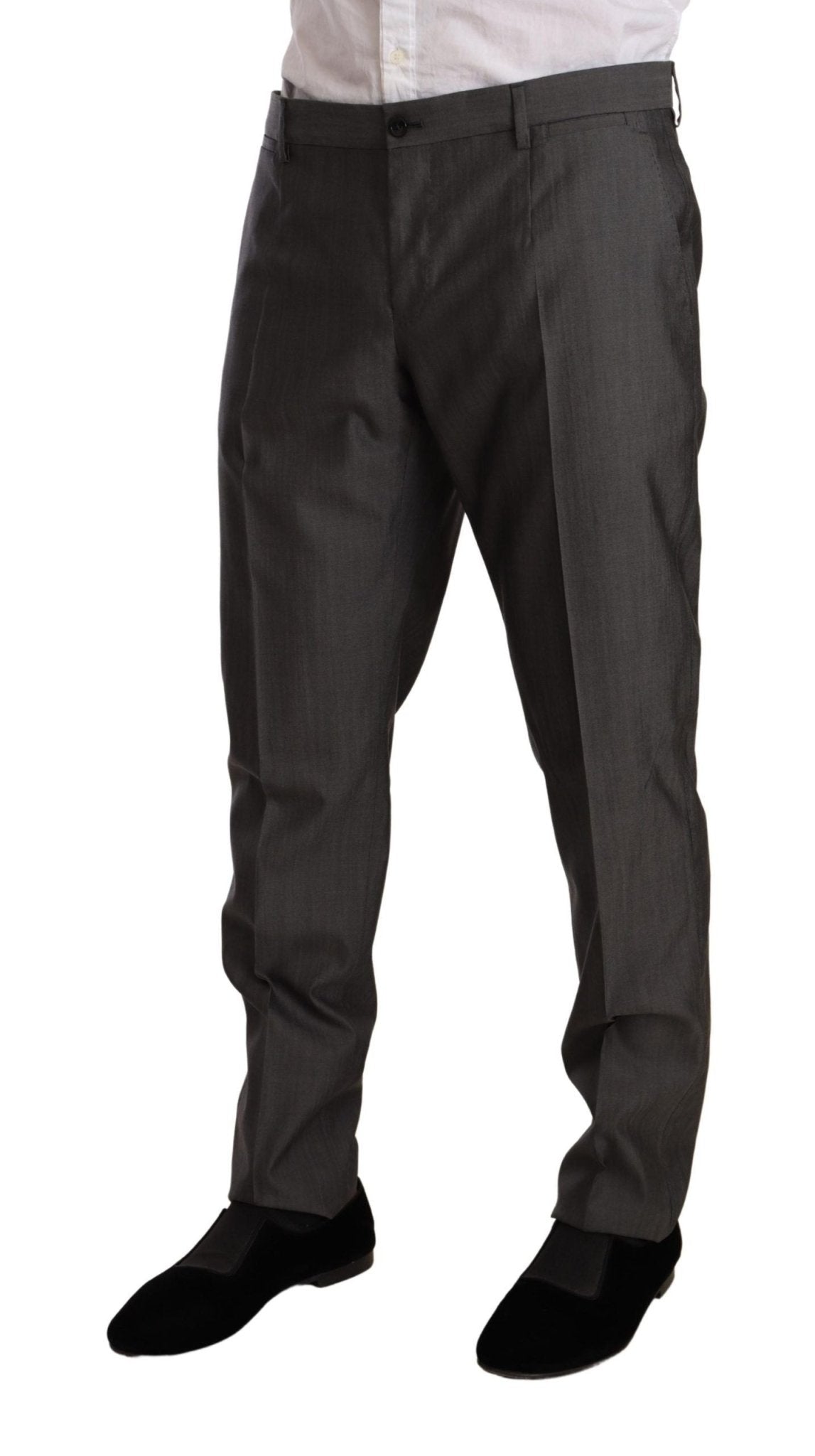 Dolce & Gabbana Elegant Martini Slim - Fit Wool Silk Suit - Sandy Store ByNet