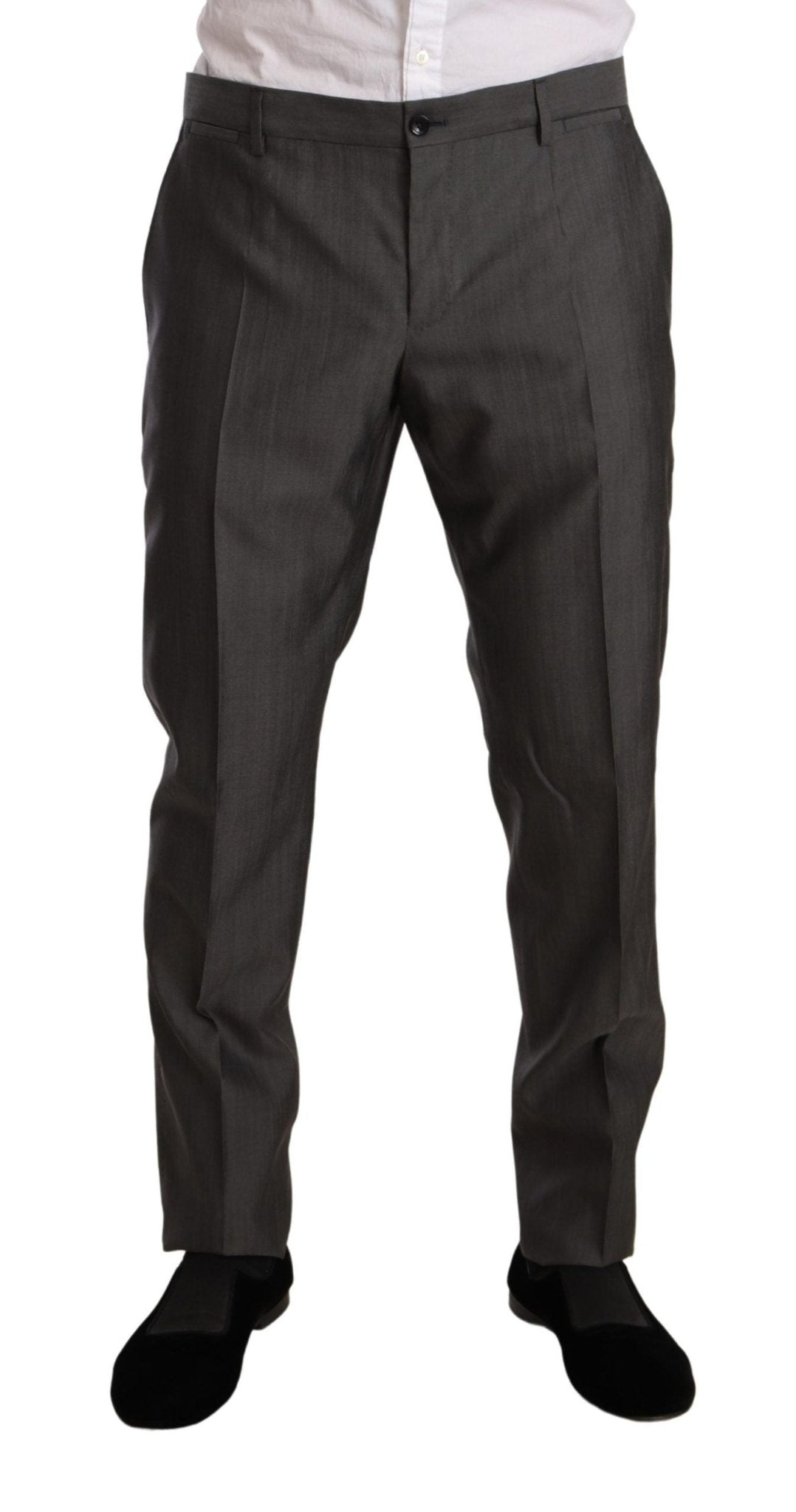 Dolce & Gabbana Elegant Martini Slim - Fit Wool Silk Suit - Sandy Store ByNet