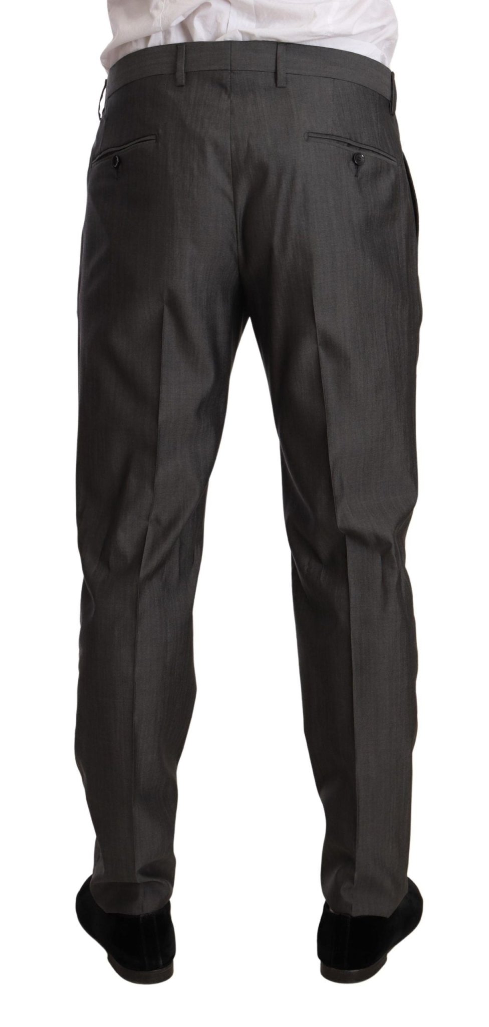 Dolce & Gabbana Elegant Martini Slim - Fit Wool Silk Suit - Sandy Store ByNet
