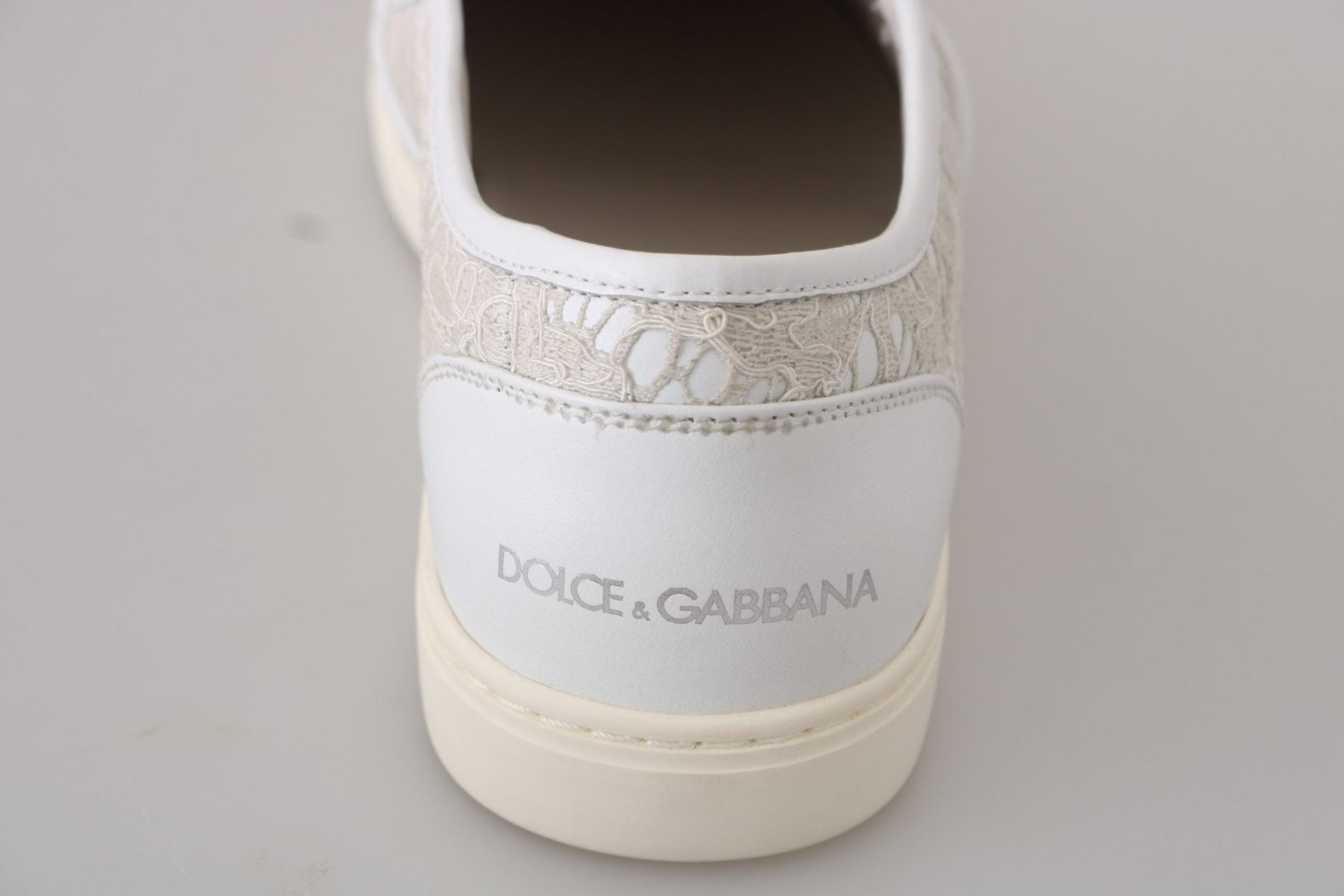 Dolce & Gabbana Elegant Off White Loafers for Ladies - Sandy Store ByNet