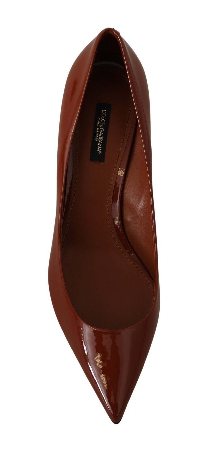 Dolce & Gabbana Elegant Patent Leather Heels Pumps - Sandy Store ByNet