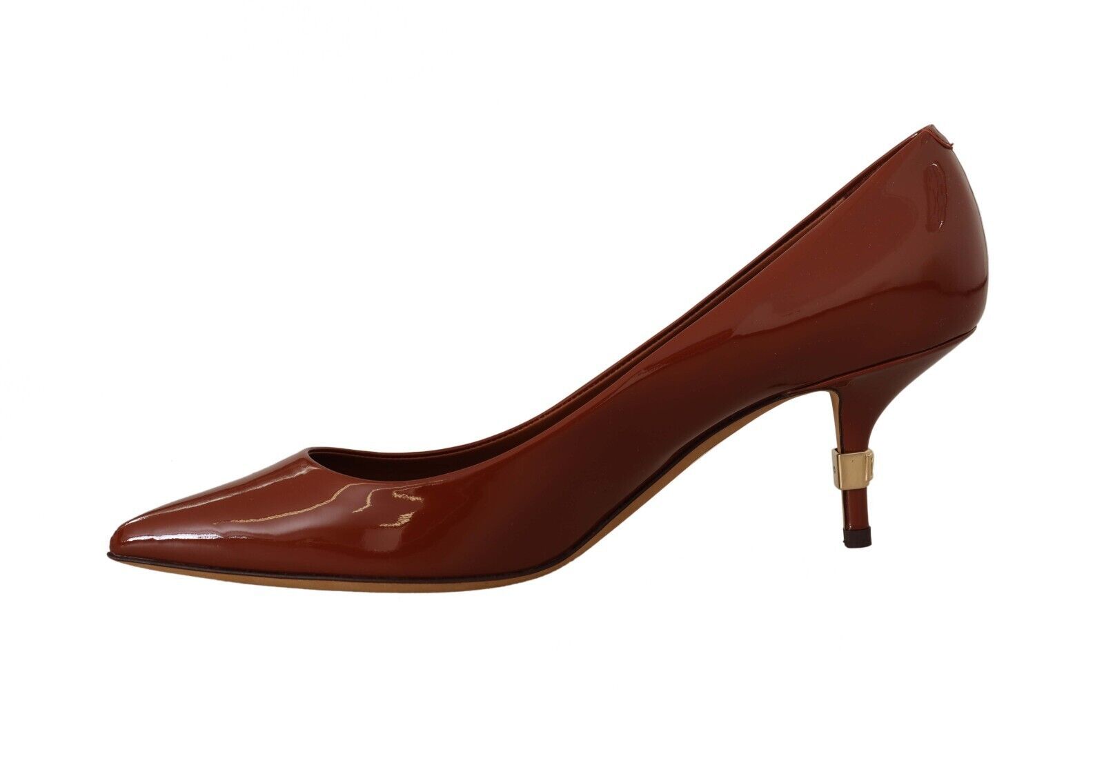 Dolce & Gabbana Elegant Patent Leather Heels Pumps - Sandy Store ByNet