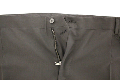Dolce & Gabbana Elegant Pleated Black Wool Trousers - Sandy Store ByNet