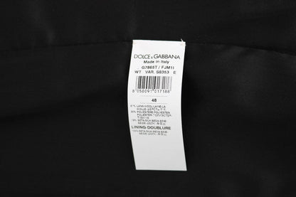 Dolce & Gabbana Elegant Polka Dot Black Dress Vest - Sandy Store ByNet