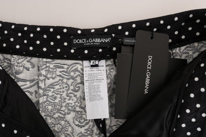 Dolce & Gabbana Elegant Polka Dot Embellished Trousers - Sandy Store ByNet