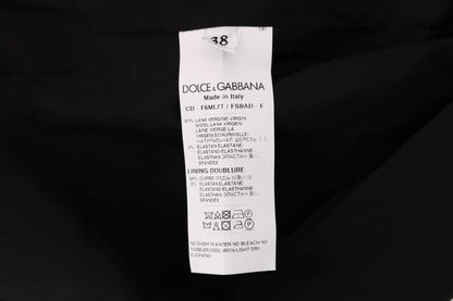 Dolce & Gabbana Elegant Polka Dot Wool Blend Dress - Sandy Store ByNet