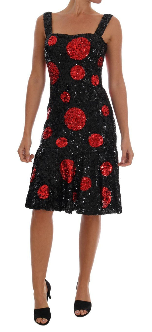 Dolce & Gabbana Elegant Polka Dotted Shift Dress - Sandy Store ByNet