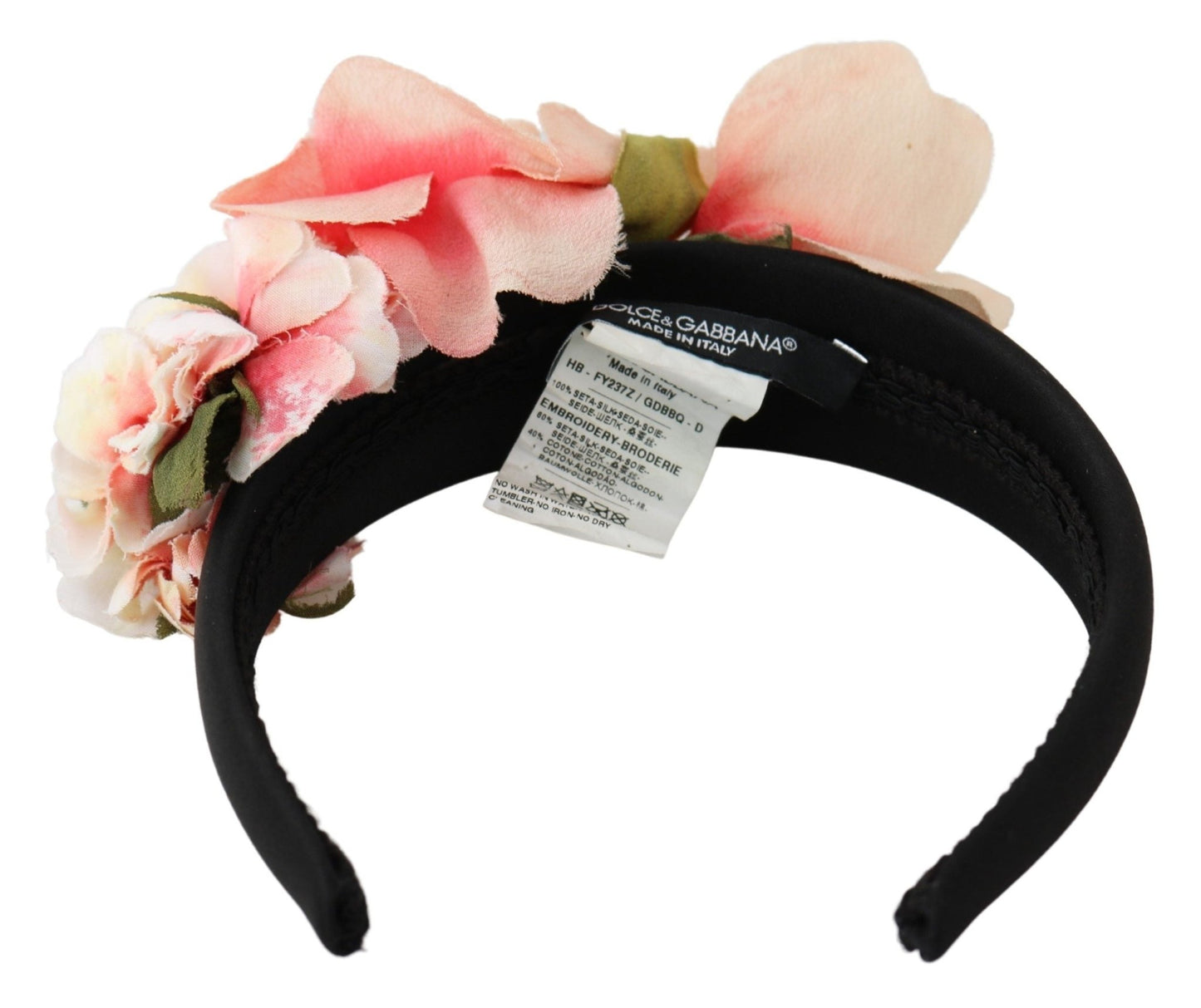 Dolce & Gabbana Elegant Silk Designer Headband Tiara - Sandy Store ByNet