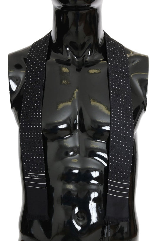 Dolce & Gabbana Elegant Silk Men's Tie Scarf Wrap - Sandy Store ByNet