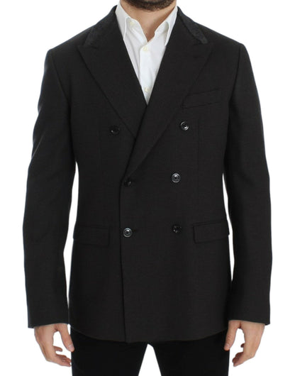 Dolce & Gabbana Elegant Slim Fit Double Breasted Blazer - Sandy Store ByNet