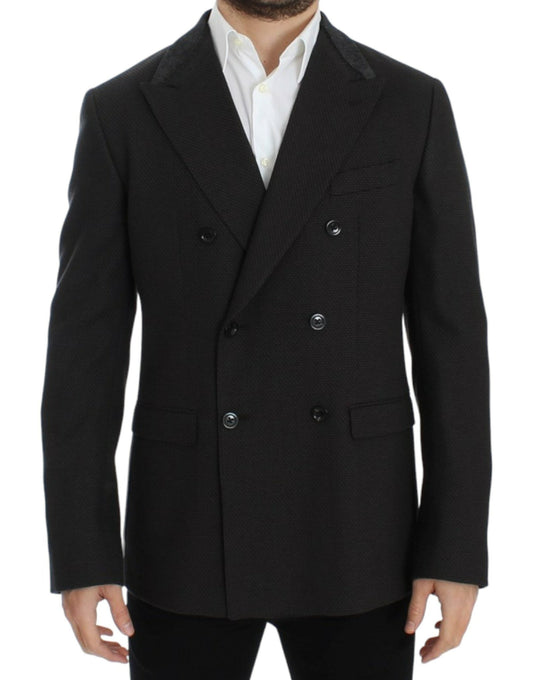 Dolce & Gabbana Elegant Slim Fit Double Breasted Blazer - Sandy Store ByNet