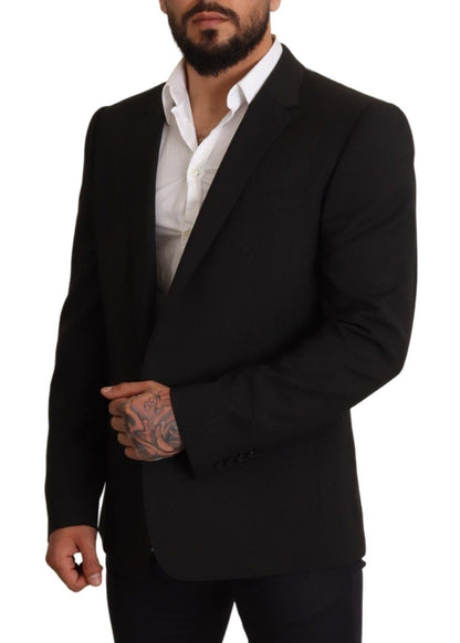 Dolce & Gabbana Elegant Slim Fit Martini Blazer Jacket - Sandy Store ByNet