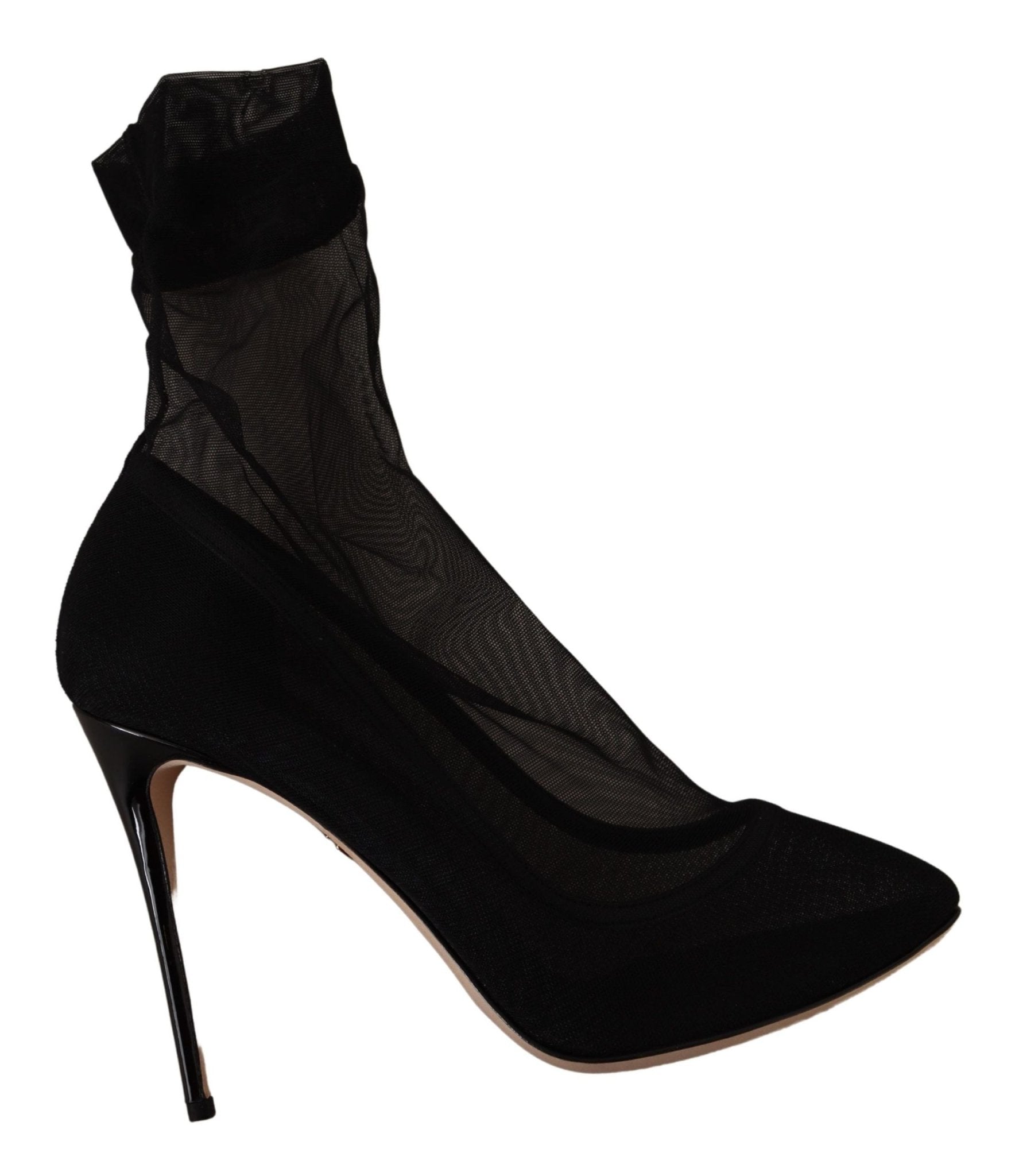 Dolce & Gabbana Elegant Stretch Sock Boot Pumps - Sandy Store ByNet