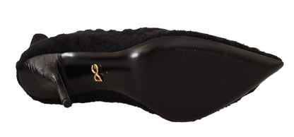 Dolce & Gabbana Elegant Stretch Sock Boots in Black - Sandy Store ByNet