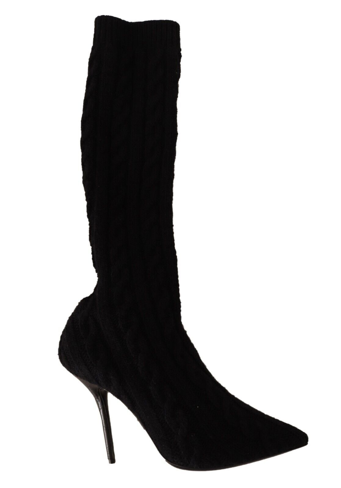 Dolce & Gabbana Elegant Stretch Sock Boots in Black - Sandy Store ByNet