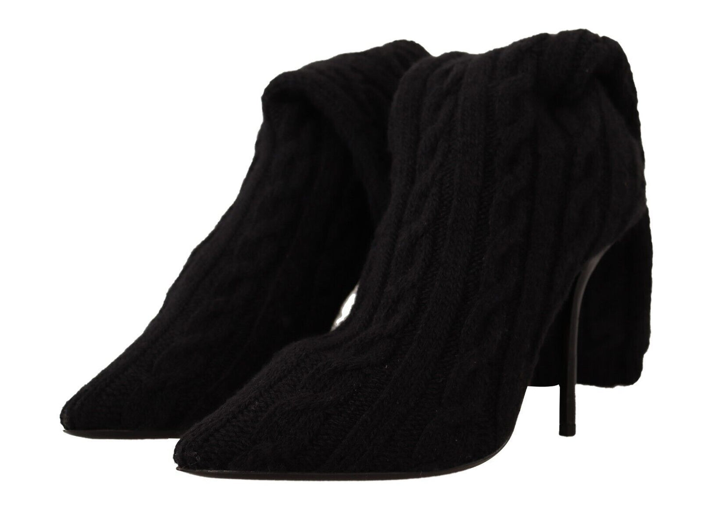 Dolce & Gabbana Elegant Stretch Sock Boots in Black - Sandy Store ByNet