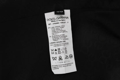 Dolce & Gabbana Elegant Striped Wool Blend Waistcoat Vest - Sandy Store ByNet