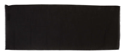 Dolce & Gabbana Elegant Striped Wool Men's Scarf - Sandy Store ByNet