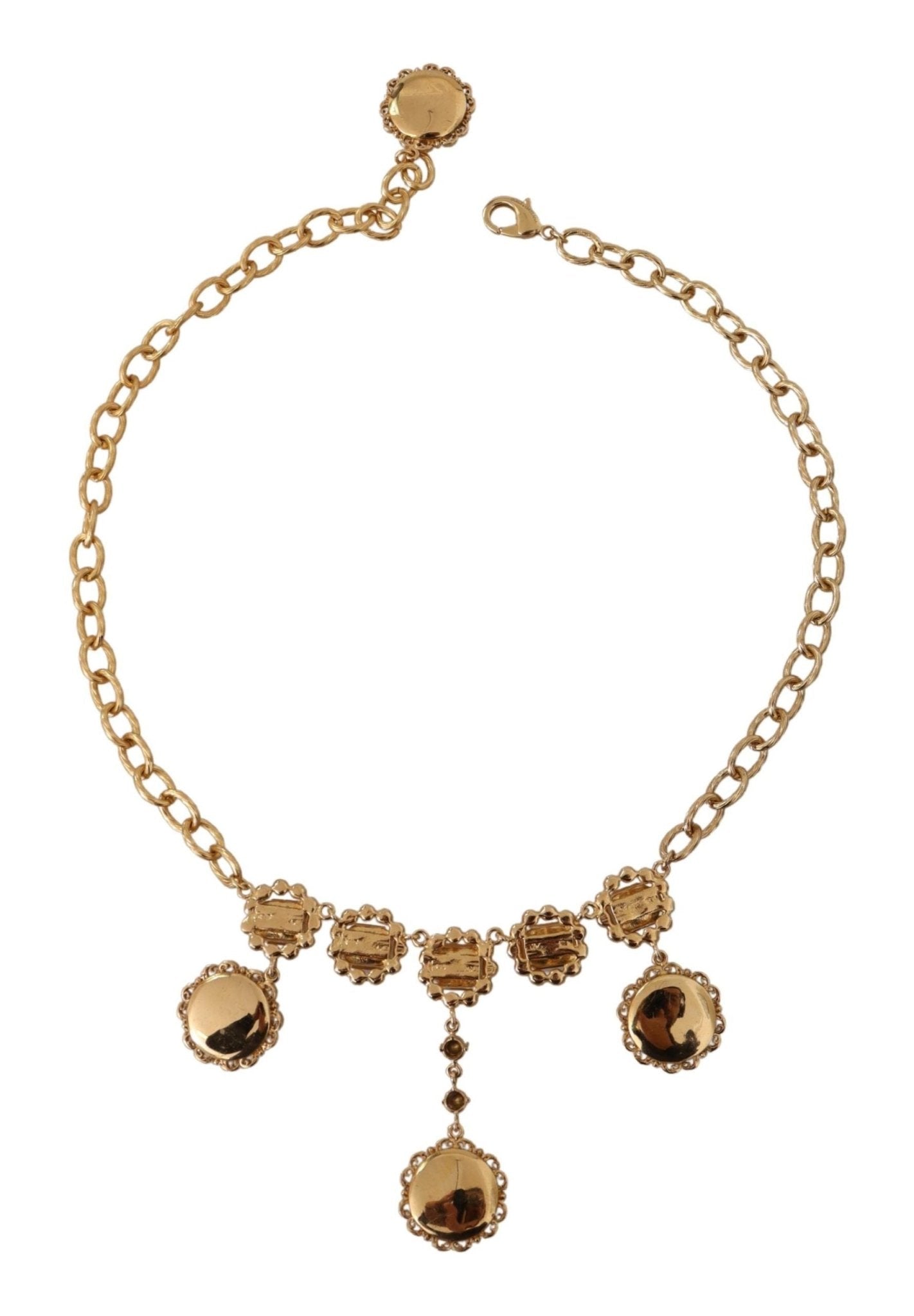 Dolce & Gabbana Elegant Timeless Statement Necklace - Sandy Store ByNet