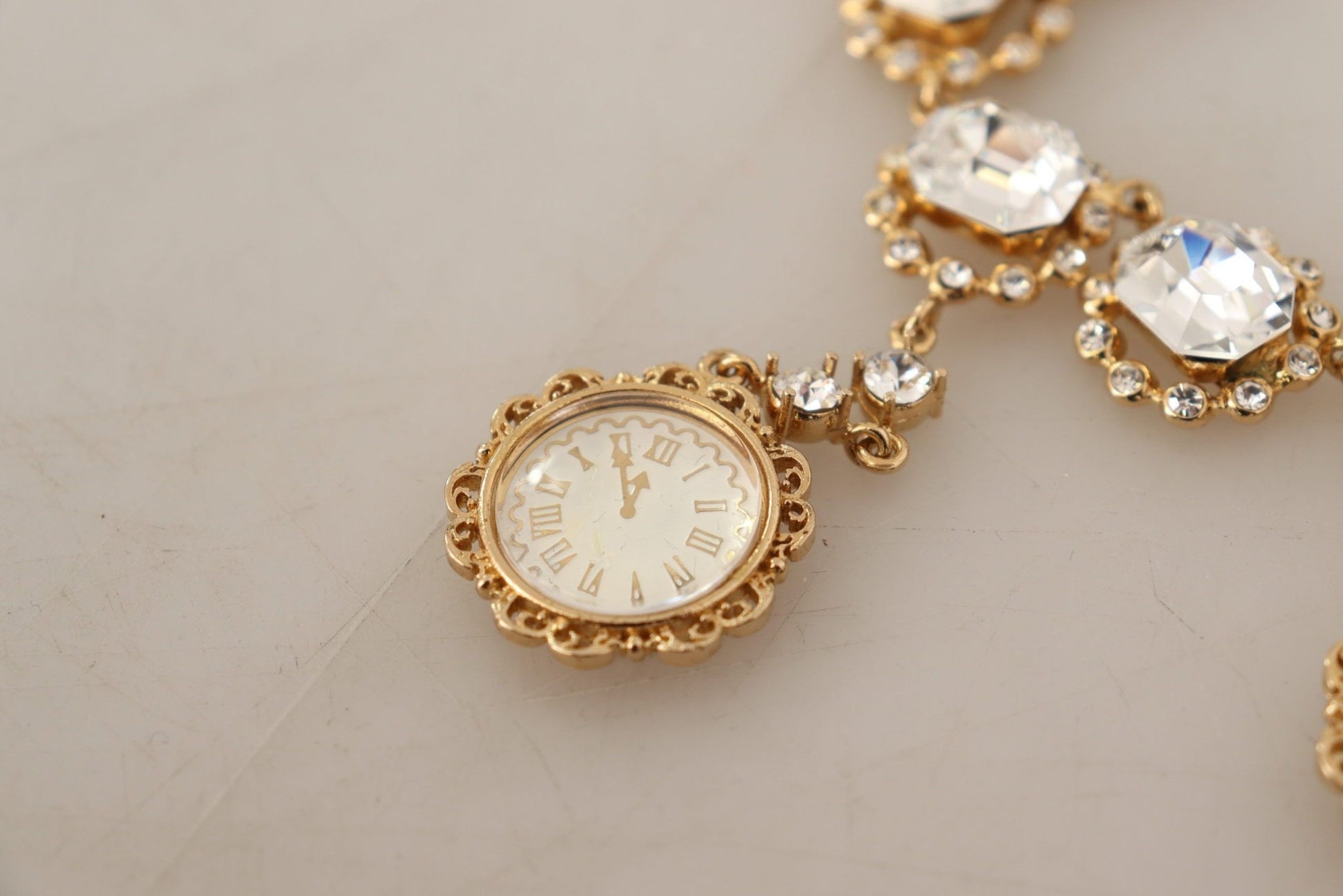 Dolce & Gabbana Elegant Timeless Statement Necklace - Sandy Store ByNet