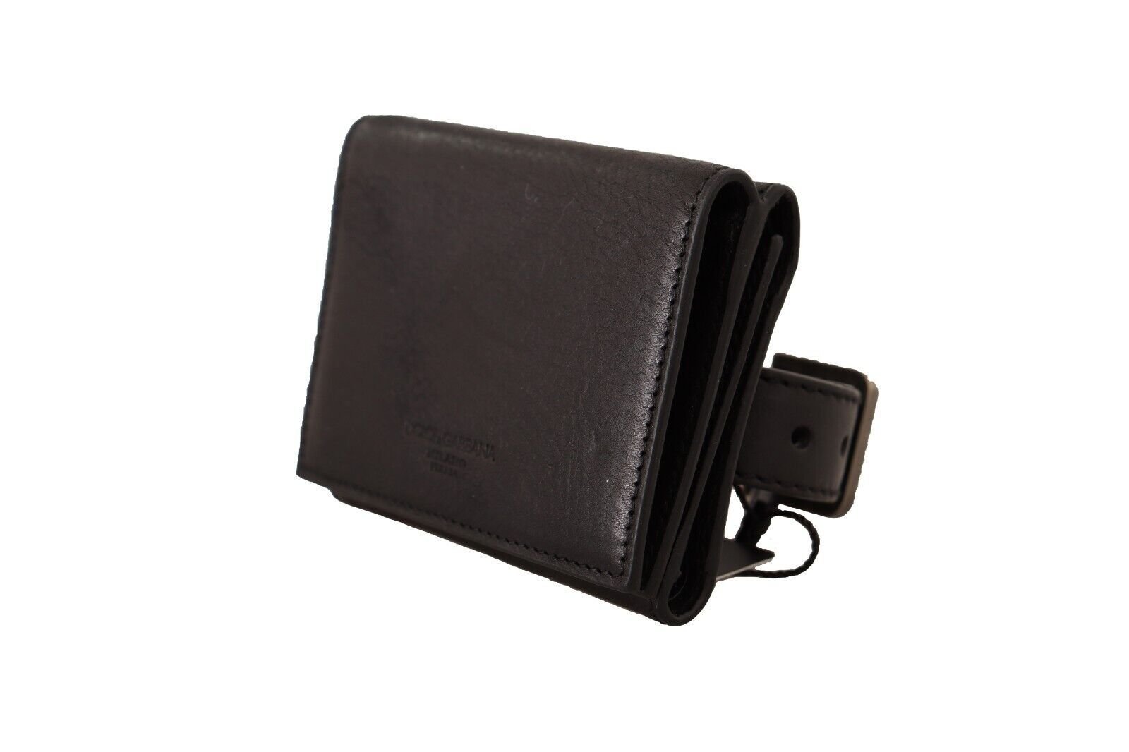 Dolce & Gabbana Elegant Trifold Leather Multi Kit Accessory - Sandy Store ByNet