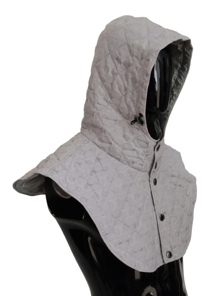 Dolce & Gabbana Elegant White Nylon Whole Head Wrap Hat - Sandy Store ByNet