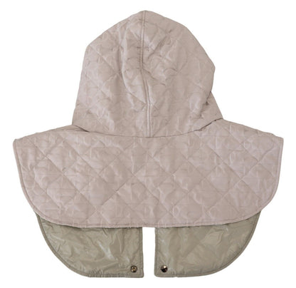 Dolce & Gabbana Elegant White Nylon Whole Head Wrap Hat - Sandy Store ByNet