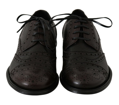 Dolce & Gabbana Elegant Wingtip Derby Dress Shoes - Sandy Store ByNet