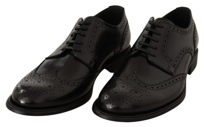 Dolce & Gabbana Elegant Wingtip Derby Oxford Shoes - Sandy Store ByNet