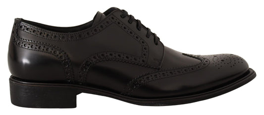 Dolce & Gabbana Elegant Wingtip Derby Oxford Shoes - Sandy Store ByNet