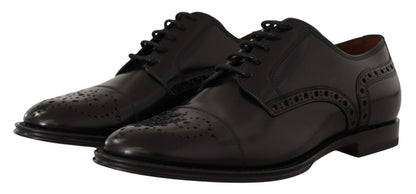 Dolce & Gabbana Elegant Wingtip Oxford Formal Shoes - Sandy Store ByNet