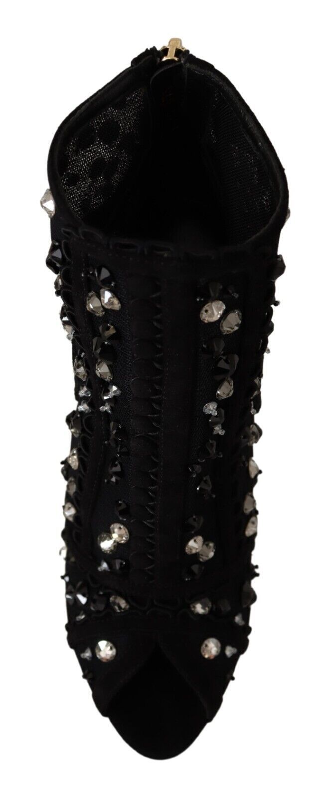 Dolce & Gabbana Embellished Crystal Short Boots - Sandy Store ByNet