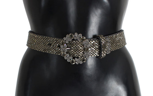 Dolce & Gabbana Embellished Sequined Wide Waist Belt - Sandy Store ByNet