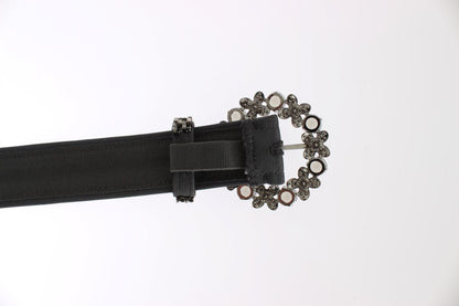 Dolce & Gabbana Embellished Sequined Wide Waist Belt - Sandy Store ByNet
