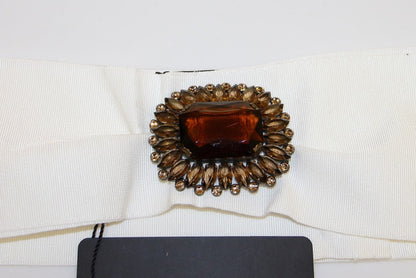 Dolce & Gabbana Embellished Snap Button Waist Belt - Sandy Store ByNet