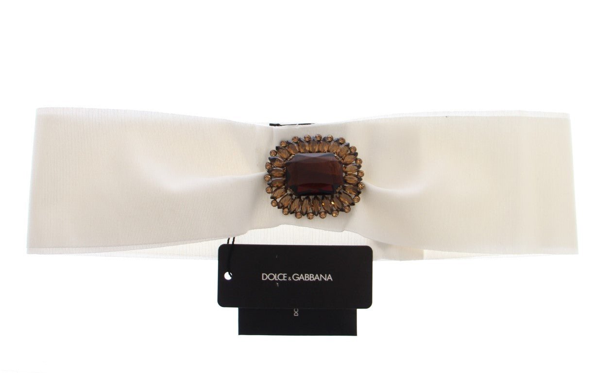 Dolce & Gabbana Embellished Snap Button Waist Belt - Sandy Store ByNet