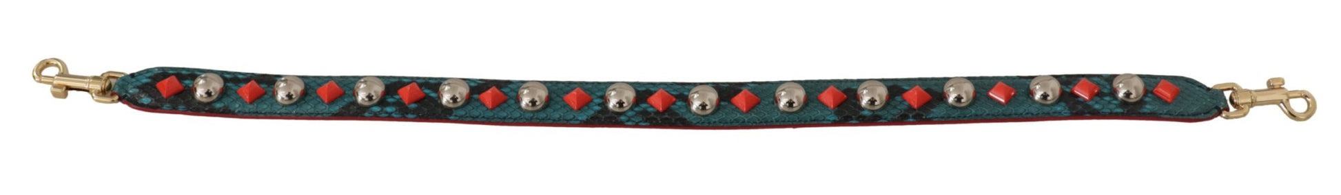 Dolce & Gabbana Emerald Green Leather Shoulder Strap - Sandy Store ByNet