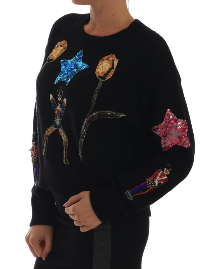 Dolce & Gabbana Enchanted Elegance Cashmere Sweater - Sandy Store ByNet