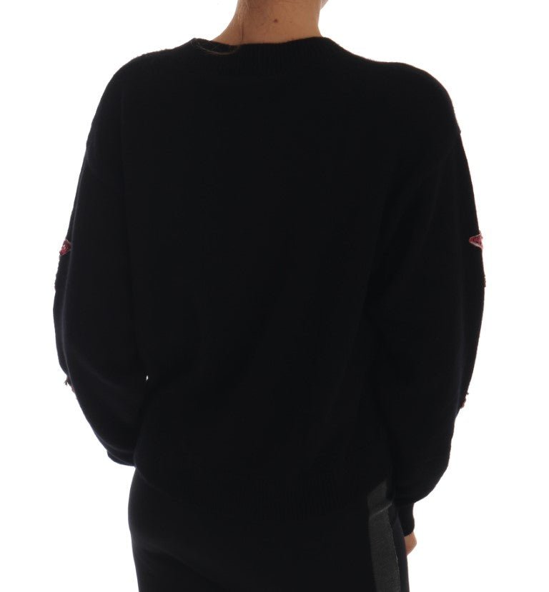 Dolce & Gabbana Enchanted Elegance Cashmere Sweater - Sandy Store ByNet