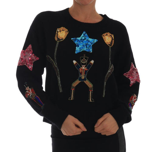 Dolce & Gabbana Enchanted Elegance Cashmere Sweater - Sandy Store ByNet