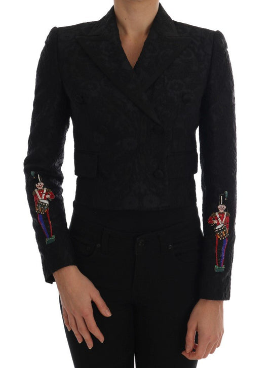 Dolce & Gabbana Enchanted Floral Crystal Blazer Jacket - Sandy Store ByNet