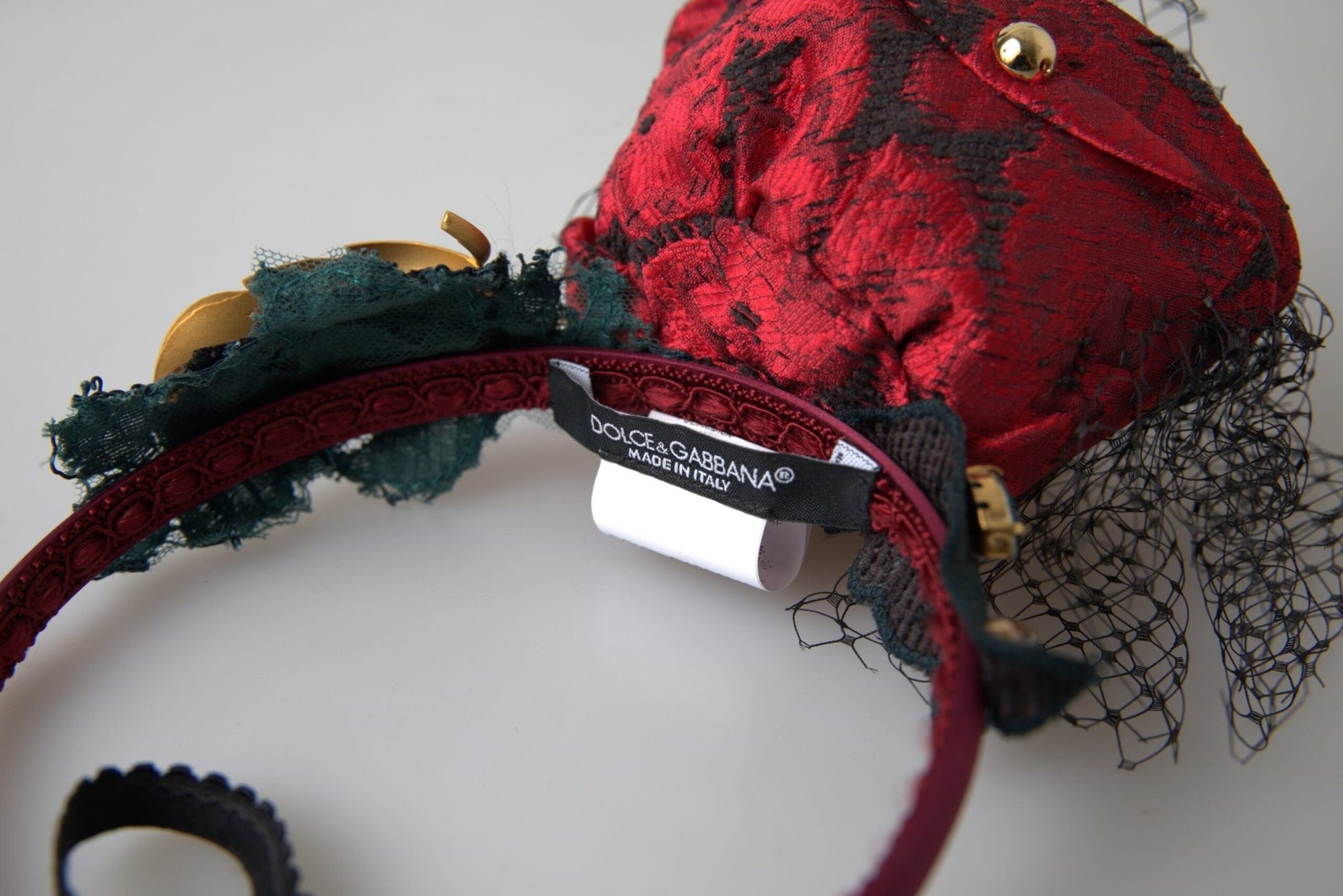 Dolce & Gabbana Enchanted Rose Crystal Headband Diadem - Sandy Store ByNet