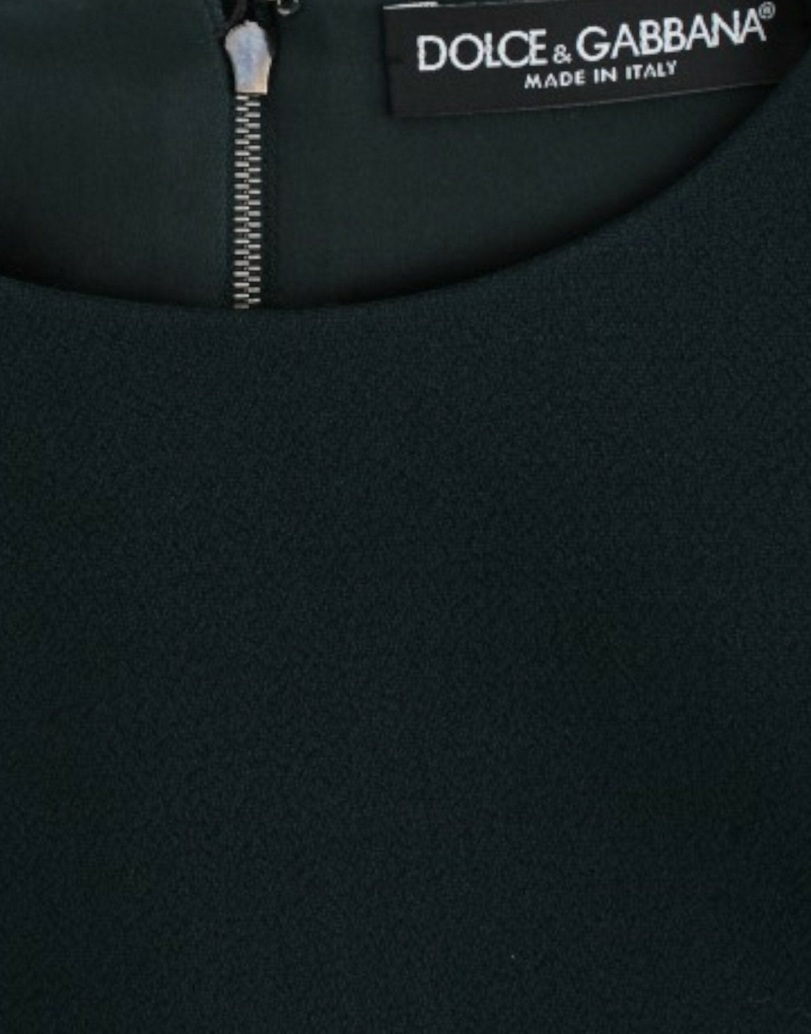 Dolce & Gabbana Enchanted Sicily Green Wool Silk Blend Blouse - Sandy Store ByNet