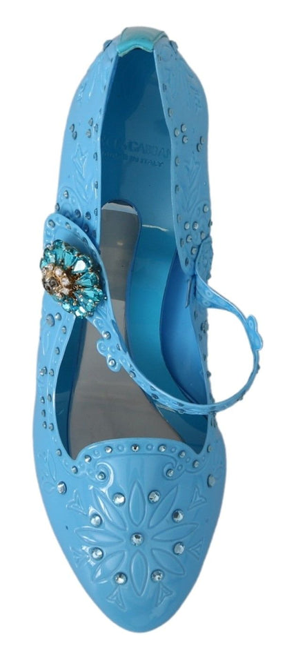 Dolce & Gabbana Enchanting Crystal Cinderella Pumps - Sandy Store ByNet