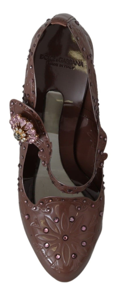 Dolce & Gabbana Enchanting Crystal Cinderella Pumps - Sandy Store ByNet