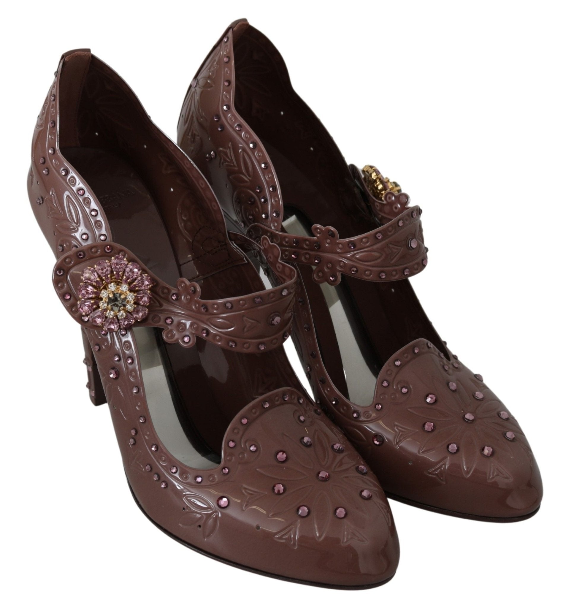 Dolce & Gabbana Enchanting Crystal Cinderella Pumps - Sandy Store ByNet