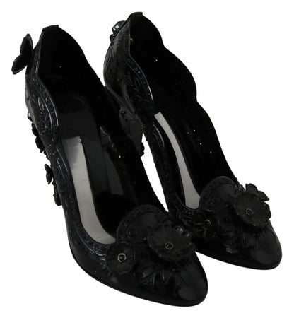 Dolce & Gabbana Enchanting Crystal Cinderella Pumps - Sandy Store ByNet